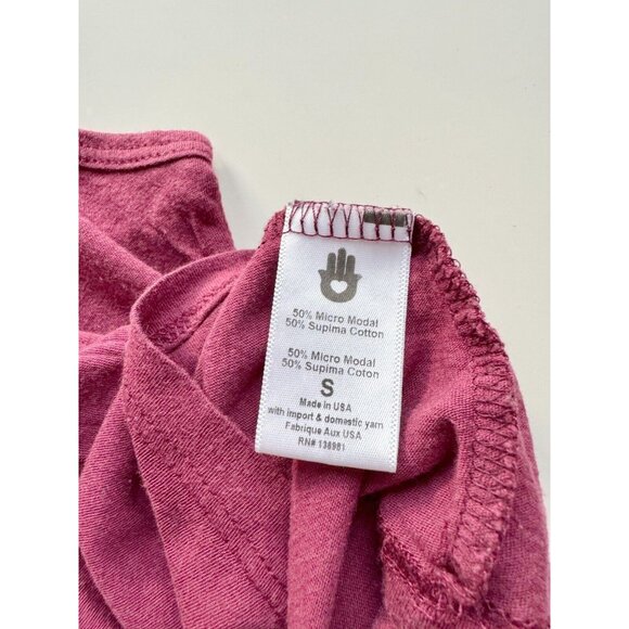 SPIRITUAL GANGSTER Crimson Red "Karma Made Me Do It" Racerback Tank, Size S - Picture 7 of 8